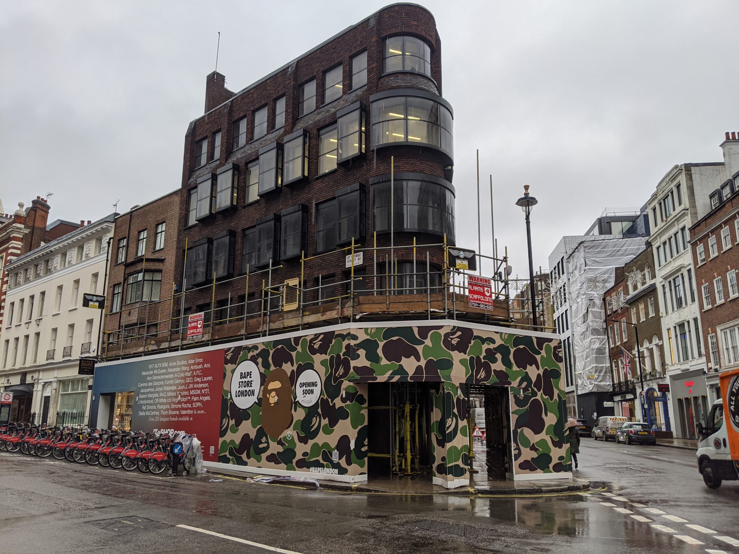 A BATHING APE®️ Open World's Largest Flagship Store at Conduit Street in  London